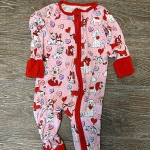 Little Sleepies - Pink Furever Valentines (3-6 mo)